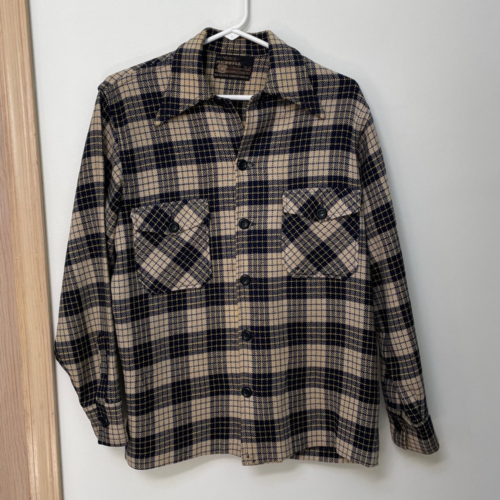 Vintage Merrill Virgin Wool Shirt/Jacket 70’s